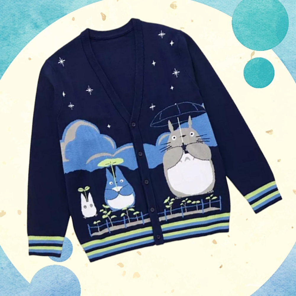 Her Universe Studio Ghibli My Neighbor Totoro Night Sky Cardigan